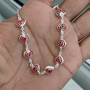 925 Sterling Silver Evil Eye Bracelet